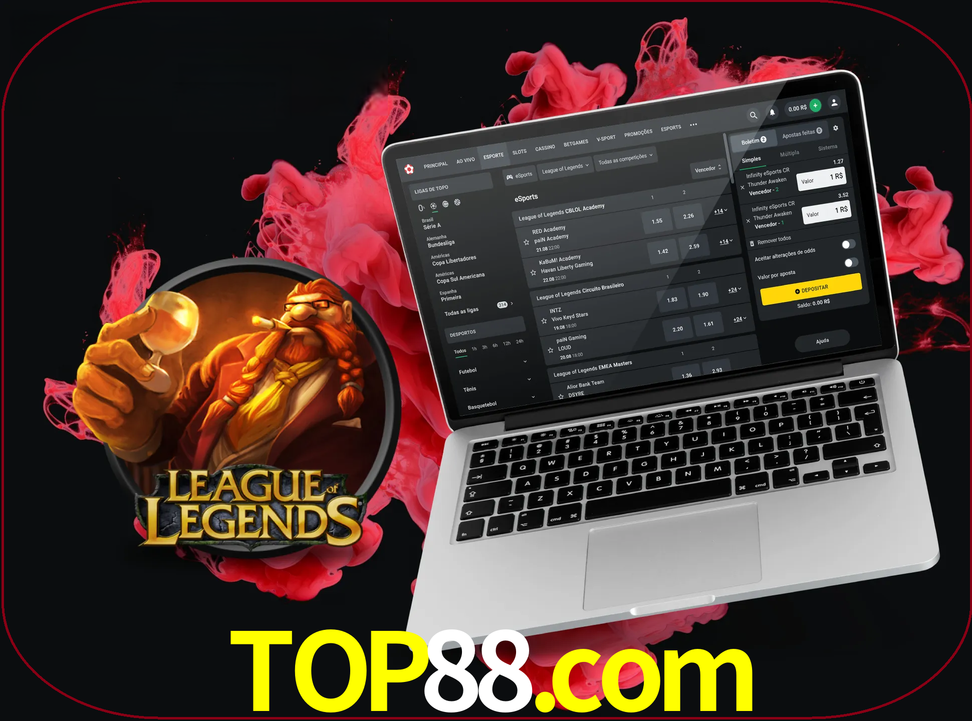 Se é um fã deste jogo, muitos torneios fantásticos que o vão surpreender estão disponíveis no top88.