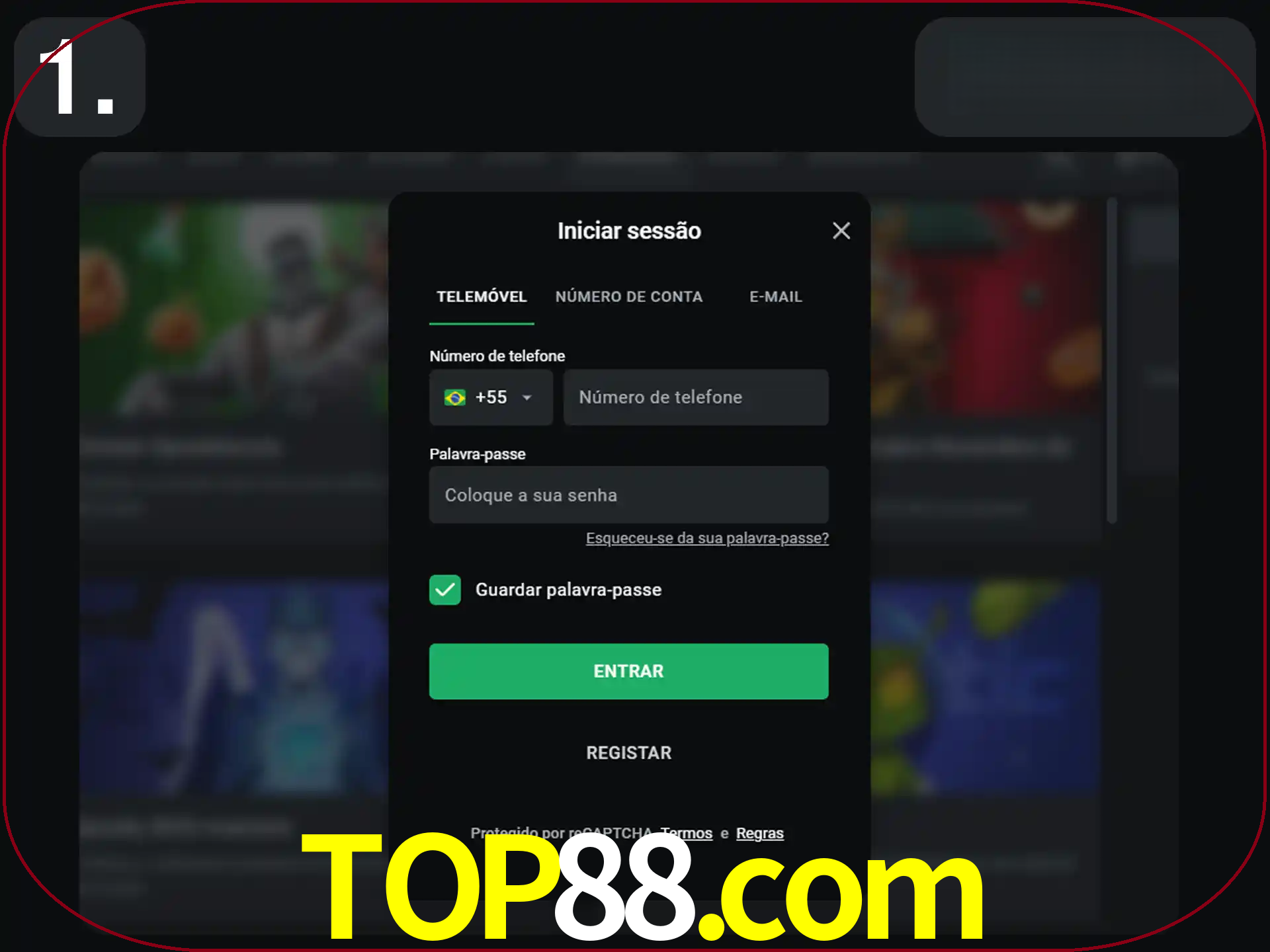 Acesse o site.