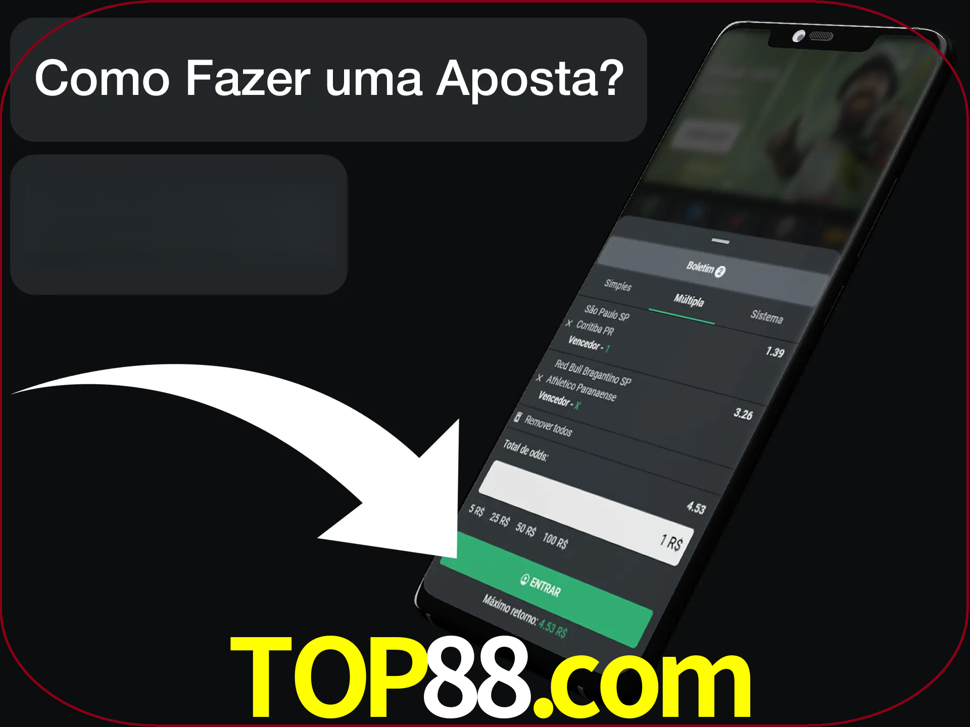 Preencha sua aposta e aguarde o resultado.